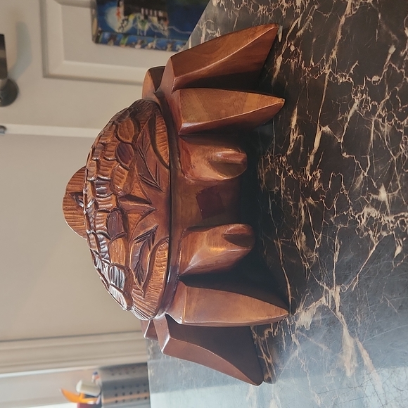 Crab shape wooden box - Picture 1 of 11